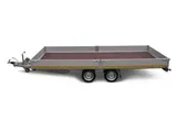 Humbaur Hochlader HL 356022 BW mit Schiebeplane, 6 m – Foto 3