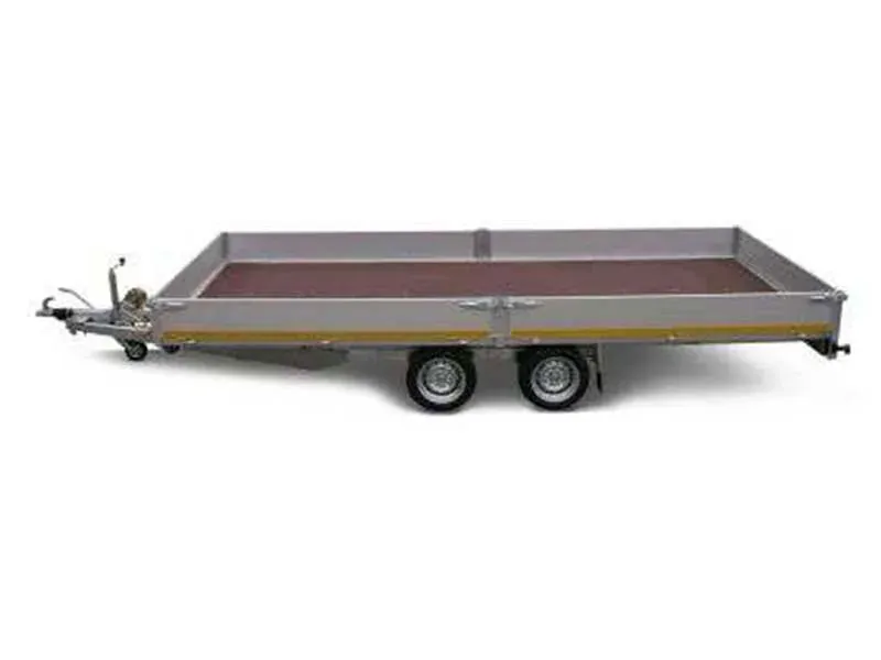 Humbaur Hochlader HL 356022 BW mit Schiebeplane, 6 m – Bild 3