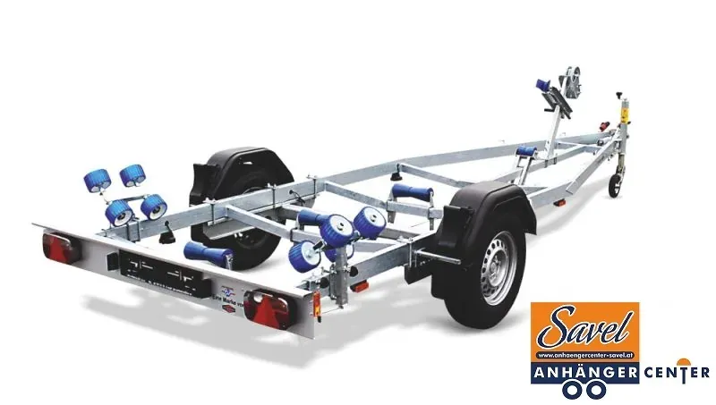 Böckmann BA 1800-R Bootstrailer mit Rollen – Bild 2
