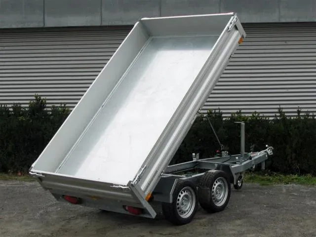 Humbaur HUK 272715 Rückwärtskipper, 2.700 kg, mit Flex-ePump
