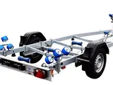 Böckmann BA 1800-R Bootstrailer mit Rollen – Foto 1