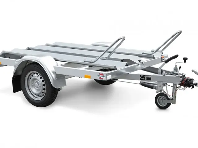 Motorradanhänger für 2 Motorräder, 850 kg, gebremst