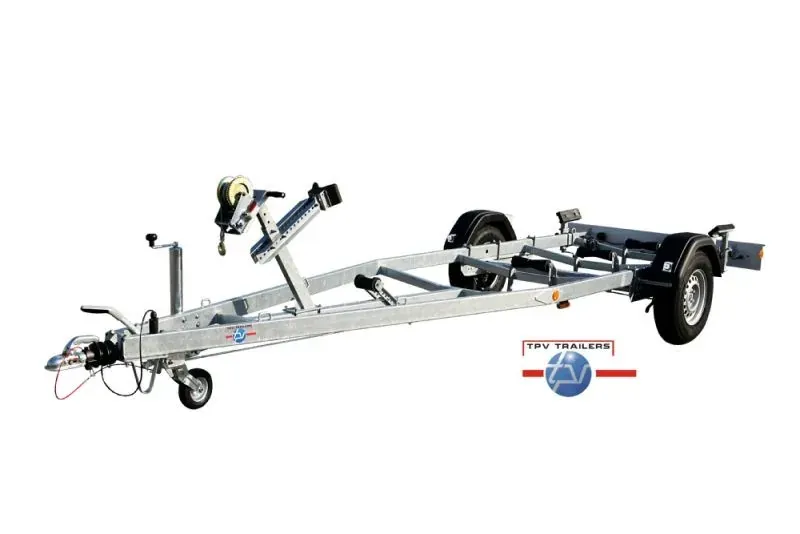 Böckmann BA 1800-R Bootstrailer mit Rollen – Bild 3