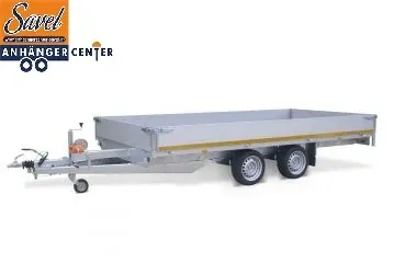 Eduard 4020 GD Hochlader 406 × 200 cm, 3.000 kg, Auffahrschienen und Winde