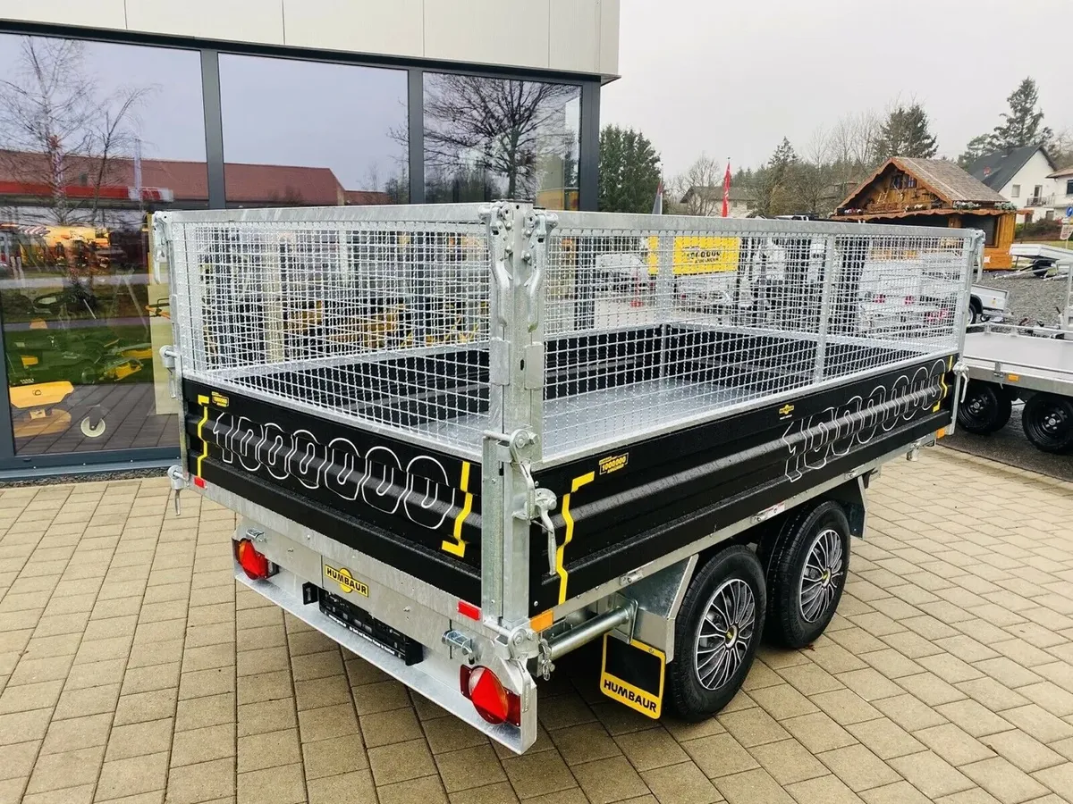 Humbaur HTK 3500.37 Dreiseitenkipper, Parabelfeder – Bild 3