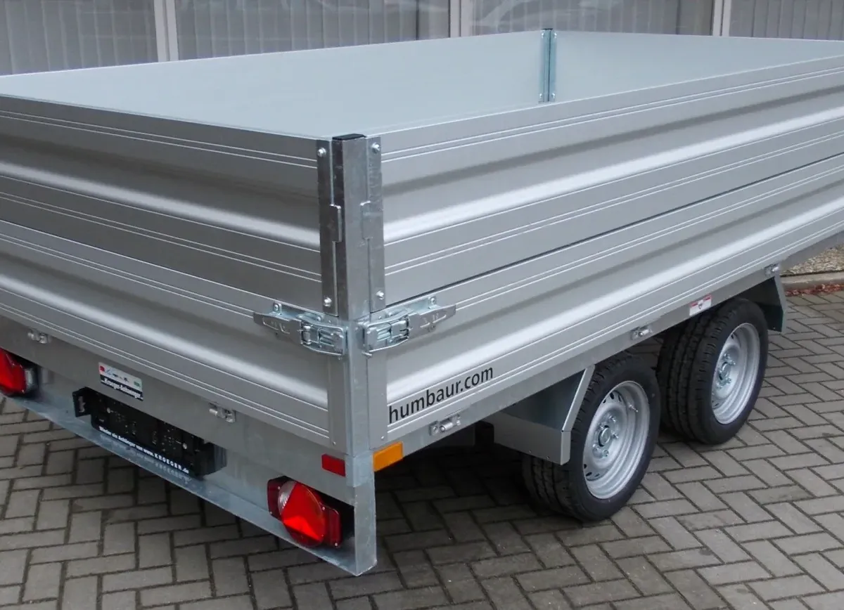Humbaur HUK 272715 Rückwärtskipper, 2.700 kg, mit Flex-ePump – Bild 2