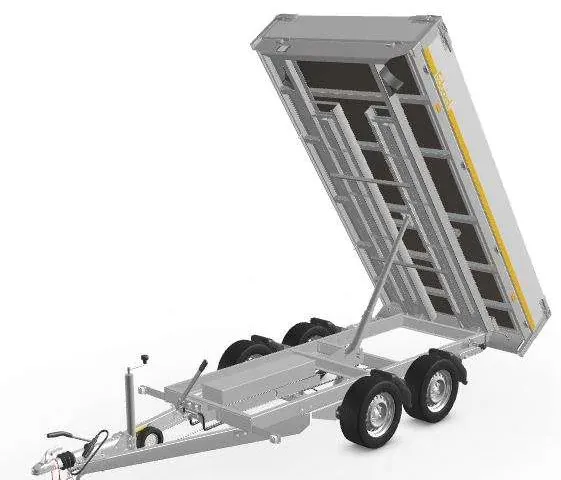 Eduard Rückwärtskipper 311 × 180 cm, 3.000 kg, mit Auffahrschienen