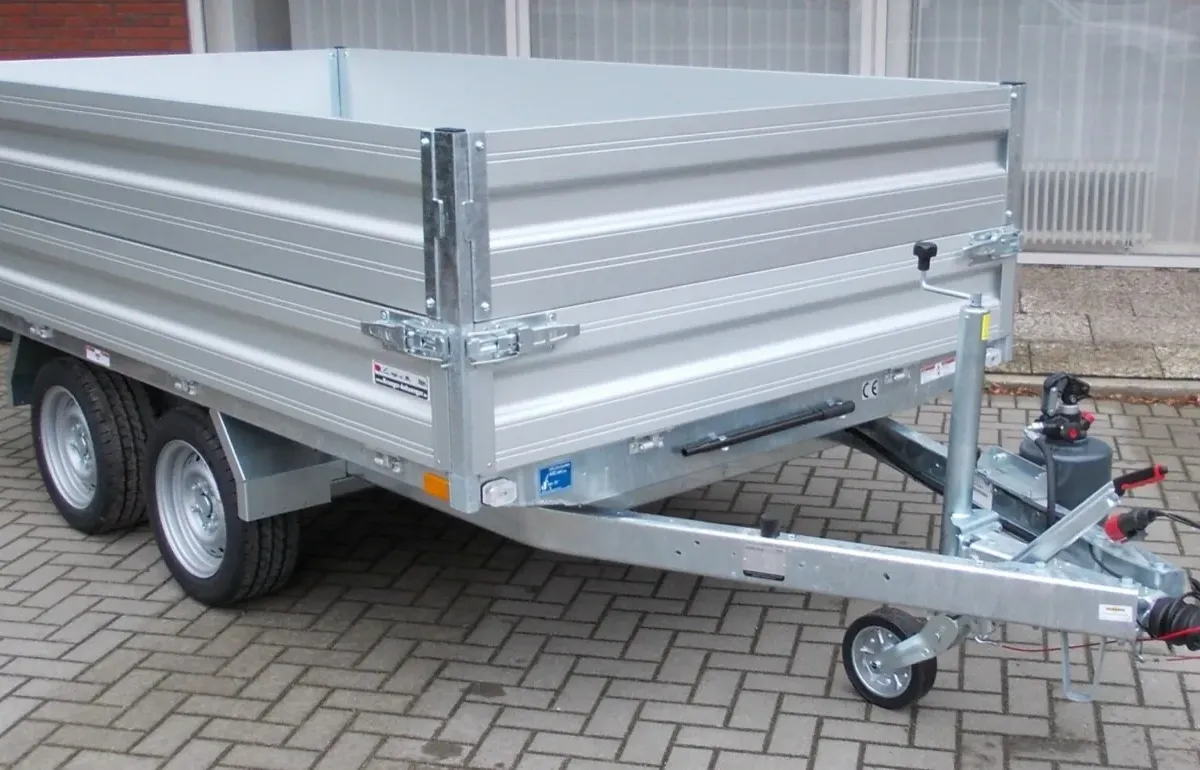 Humbaur HUK 272715 Rückwärtskipper, 2.700 kg, mit Flex-ePump – Bild 3