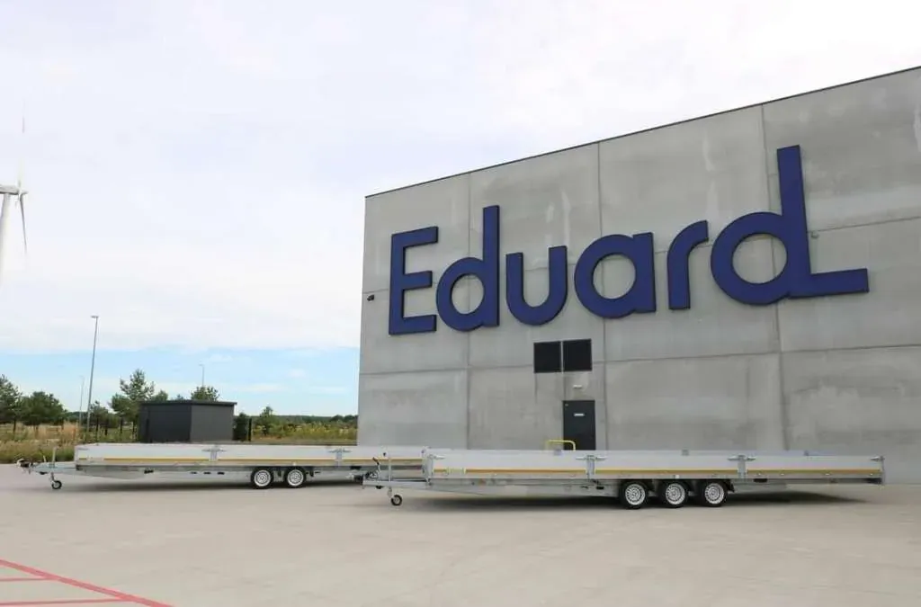 Eduard Multitransporter 800 × 220 cm, 3.500 kg, Tandem, Rampen und Winde – Bild 4