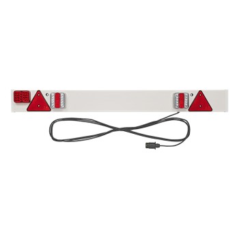 Anhänger LED Lichtleiste, Lichtbalken, Rückleuchten, 120cm breit, 6m Kabel – Bild 6