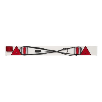 Anhänger LED Lichtleiste, Lichtbalken, Rückleuchten, 120cm breit, 6m Kabel – Bild 4