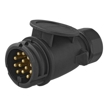 13p poliger Anhängerstecker Stecker Pkw Anhänger Tülle für 1 Kabel – Bild 6