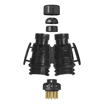 13p poliger Anhängerstecker Stecker Pkw Anhänger Tülle für 1 Kabel – Bild 3