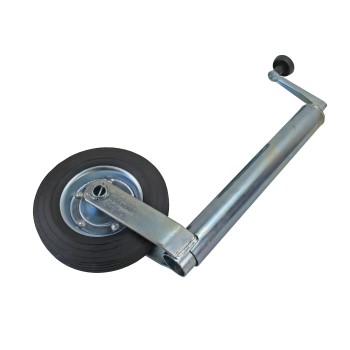 Hochwertiges Pkw Anhänger Trailer Stützrad Bugrad 48mm 150kg mit Drucklager