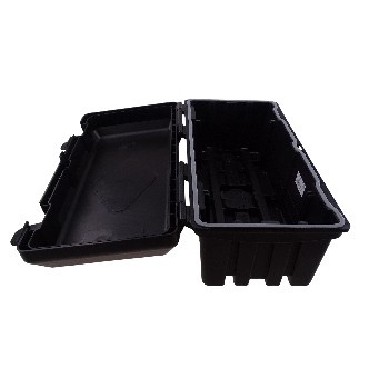 Deichselbox Staubox Staukasten aus Kunststoff 610 x 310 x 250mm für PKW Anhänger – Bild 7
