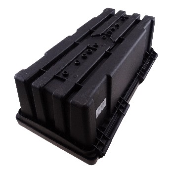 Deichselbox Staubox Staukasten aus Kunststoff 610 x 310 x 250mm für PKW Anhänger – Bild 8