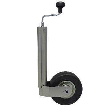 Stützrad Bugrad 60mm 300kg Stützlast Schwerlaststützrad für Pkw Anhänger Trailer – Bild 2