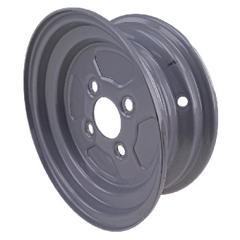 Felge 3.50 x 10 H2 Mittenloch 60mm, Lochkreis 100, 4 Loch, ET 0 für PKW Anhänger – Bild 3