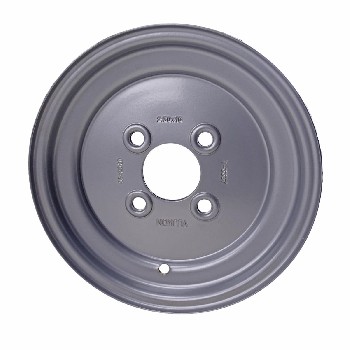 Felge 2.50 x 10 Mittenloch 60mm, Lochkreis 100, 4 Loch, ET 0 für PKW Anhänger – Bild 3