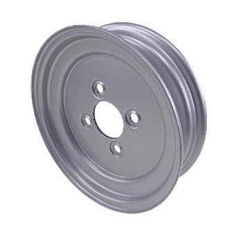 Felge 2.50 x 10 Mittenloch 60mm, Lochkreis 100, 4 Loch, ET 0 für PKW Anhänger – Bild 6