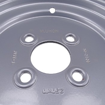 Felge 2.50 x 10 Mittenloch 60mm, Lochkreis 100, 4 Loch, ET 0 für PKW Anhänger – Bild 7