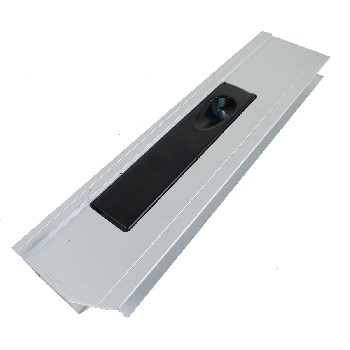 Bordwandverschluss mit Anschlag 300 mm links ALU Bordwand 25mm für PKW Anhänger – Bild 2