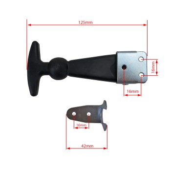 Gummi Haubenhalter / Haubenspanner / Habunegummi Traktor Radlader LKW circa 12cm – Bild 4