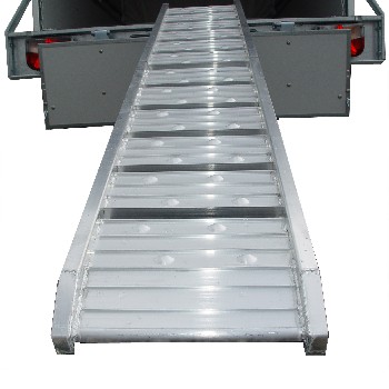 klappbare Aluminium-Laderampe mit einer Tragkraft 200 kg – Bild 2