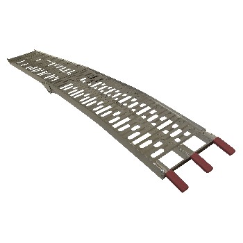 1 x klappbare 2,3m Alu Auffahrschiene / Auffahrrampe 340kg, Pickup, Transporter, Anhänger – Bild 7