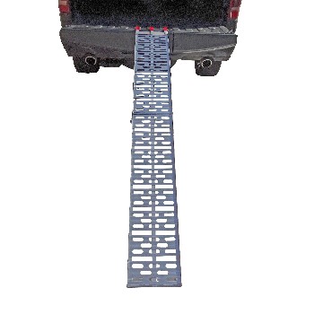 1 x klappbare 2,3m Alu Auffahrschiene / Auffahrrampe 340kg, Pickup, Transporter, Anhänger – Bild 2