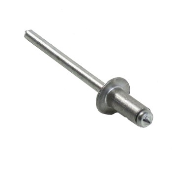 4,8 x 10mm Blindniet Flachrundkopf Alu/Stahl