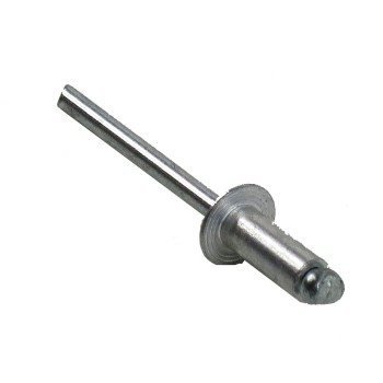 4 x 10mm Blindniet Flachrundkopf Alu/Stahl