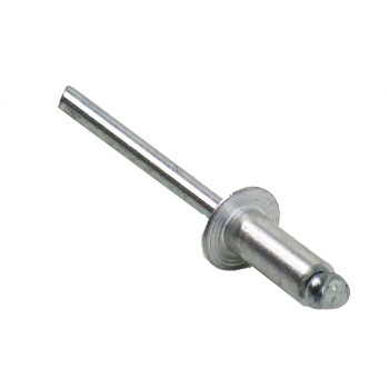 5,0 x 12mm Blindniet Flachrundkopf Alu/Stahl