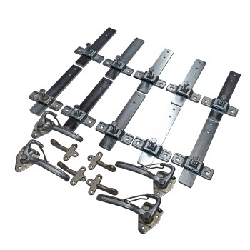Bordwandaufsatz / Bordwanderhöhung / Kastenaufsatz Kit 28-teilig PKW Anhänger