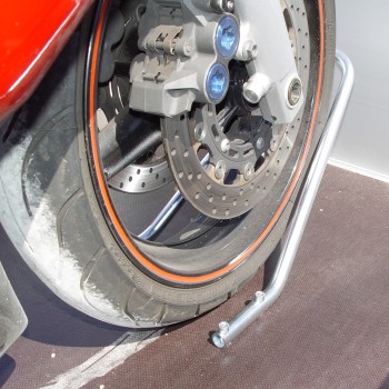 Motorrad Haltebügel fürs Vorderrad – Bild 5