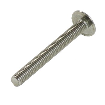 M6 x 50mm Flachrundschraube mit Schliz