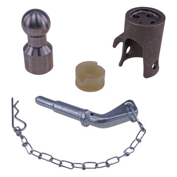 Kugelkipplager 42mm mit Kippkugel und Vorsteckbolzen für Kipper bis 3500kg HR/VL