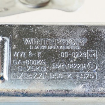 Winterhoff Kugelkupplung TYP WW 8E 50mm Vierkantrohr Zugmaul PKW Anhänger – Bild 3