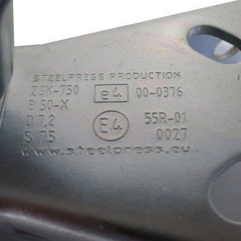 SPP Kugelkupplung TYP ZSK 750 für V-Deichsel Zugmaul für PKW Anhänger (Artikelnummer 990002831) – Bild 2