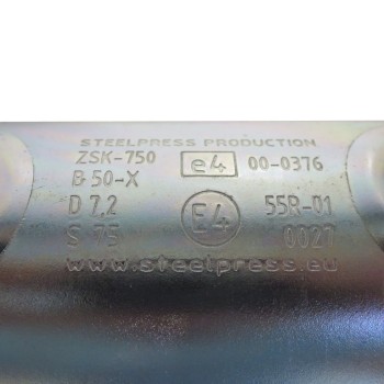SPP Kugelkupplung TYP ZSK 750 E 70mm Rundrohr Zugmaul für PKW Anhänger – Bild 2
