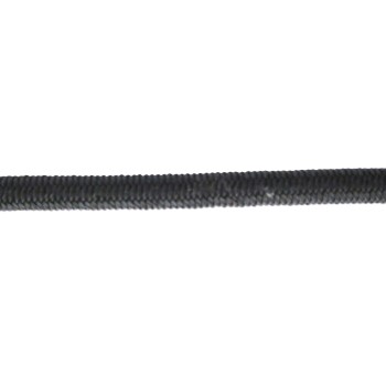 Gummi Expanderseil in schwarz 6 mm stark Meterware – Bild 2