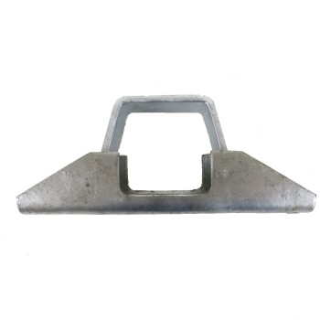 60mm Auflagebock Vierkantrohr Klemmverbindung von Deichsel zu Anhänger Rahmen – Bild 2