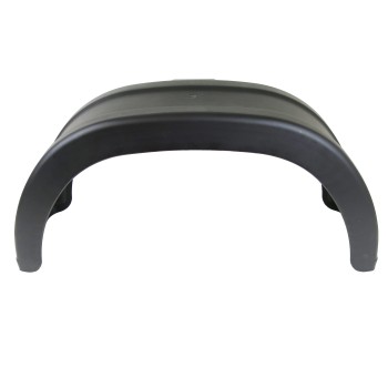 Anhänger Kotflügel Kunststoff 200mm/720mm Farbe schwarz Schutzblech 20/72 – Bild 4
