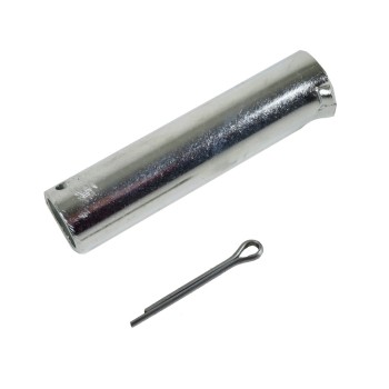 Steckachse 85mm Länge mit Splint für Stützräder