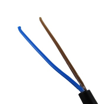 2 polige Fahrzeugleitung Anhängerkabel 2 x 1.0 mm² für PKW Anhänger – Bild 2