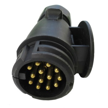 13p poliger Anhängerstecker Stecker Pkw Anhänger Tülle für 1 Kabel – Bild 4