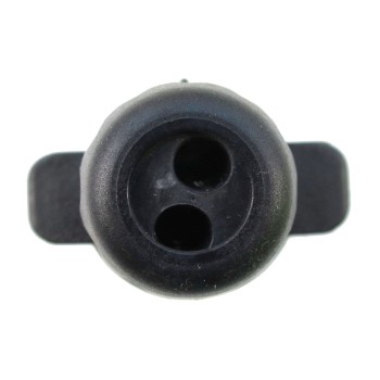 7 poliger Anhängerstecker Kunststoff Stecker Pkw Anhänger Tülle für 2 Kabel – Bild 3