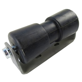 Konische Kielrolle 200 mm mit Halter für Bootsanhänger