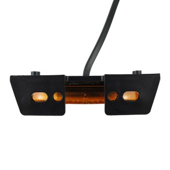 Aspöck LED Flatpoint Seitenmarkierungsleuchte mit Halter nach vorne und DC Kabel 0,5m 31-2369-027 – Bild 2