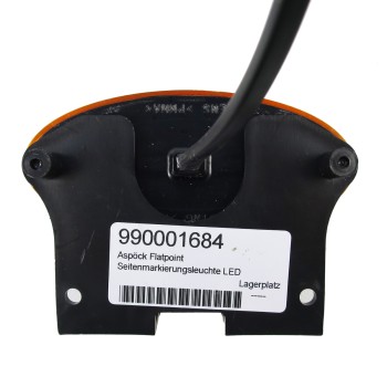Aspöck LED Flatpoint Seitenmarkierungsleuchte mit Halter nach vorne und DC Kabel 0,5m 31-2369-027 – Bild 3